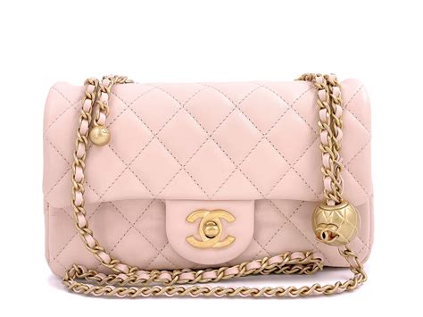 chanel rectangular mini pearl crush